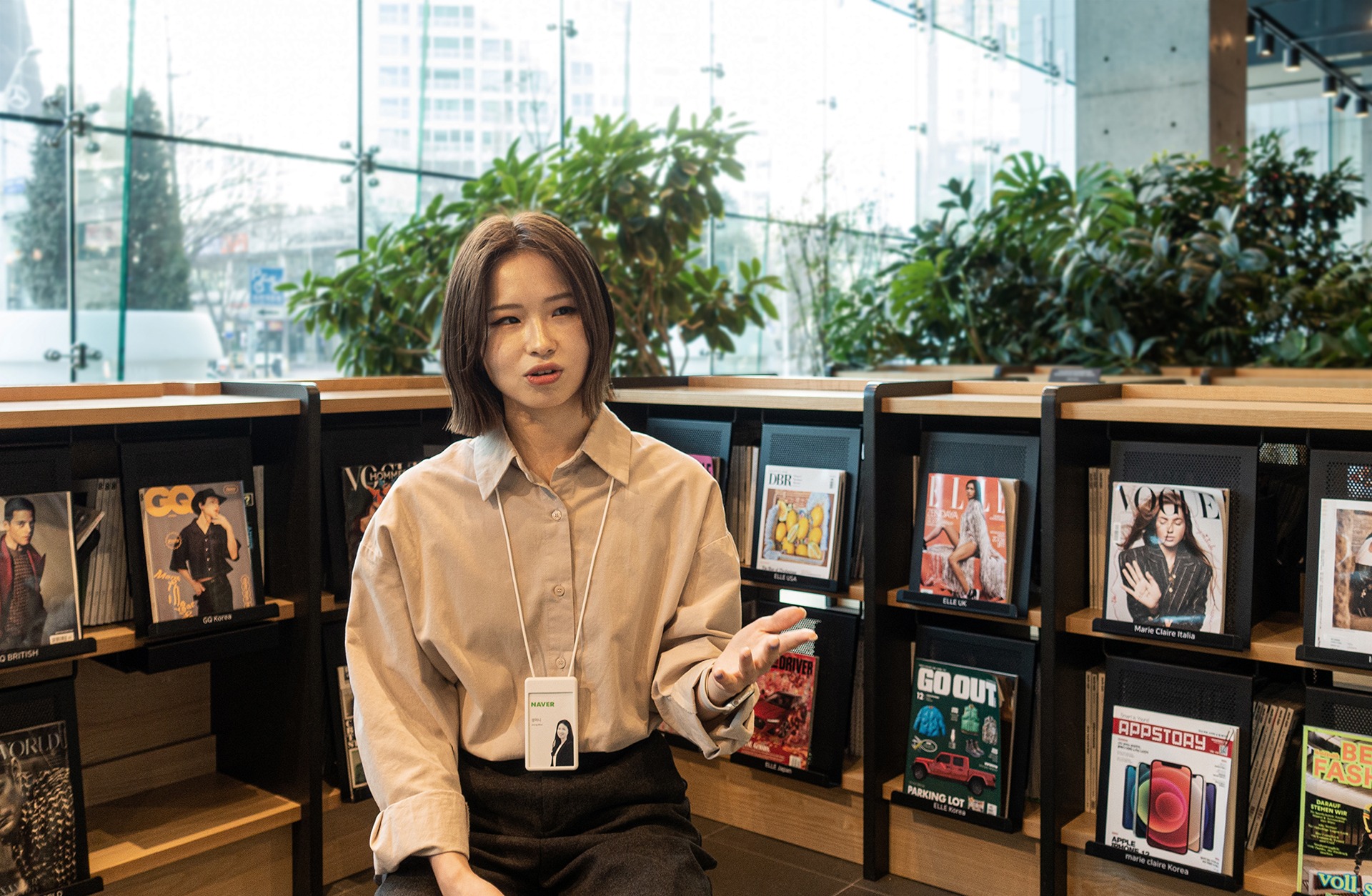 다음 인터뷰 대상을 소개하는 정미니 님